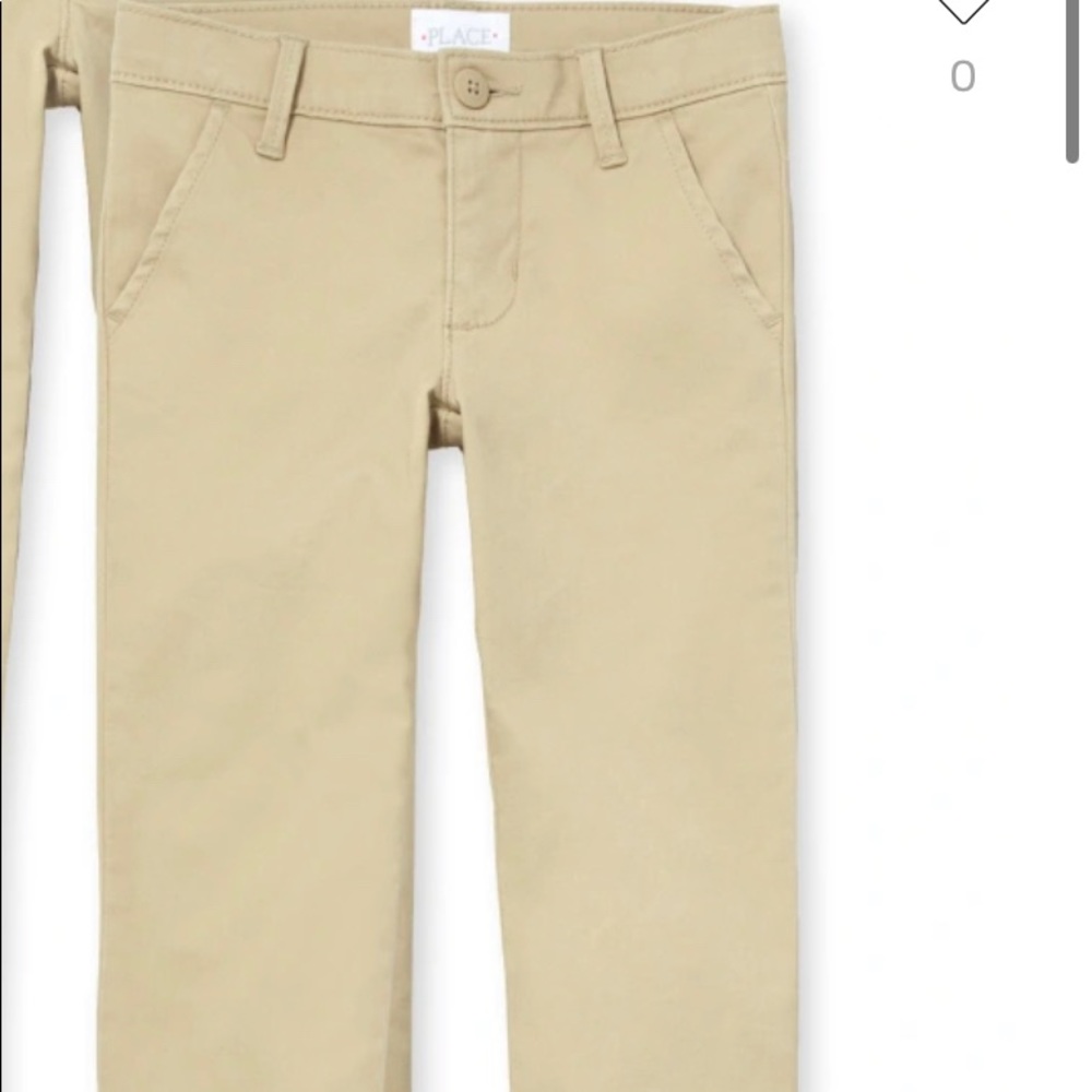 Uniform pants sand size 10 skinny - slim fit